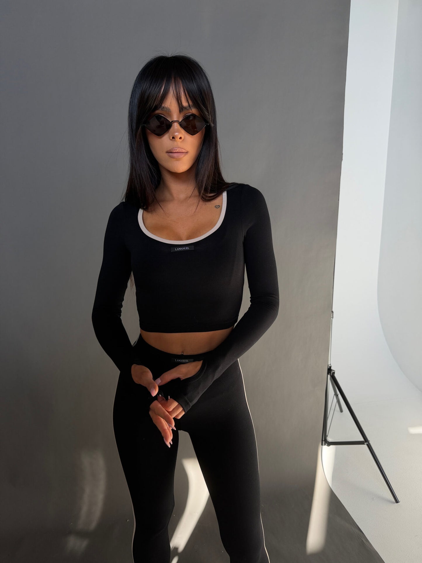 Komplet The Spot czarny