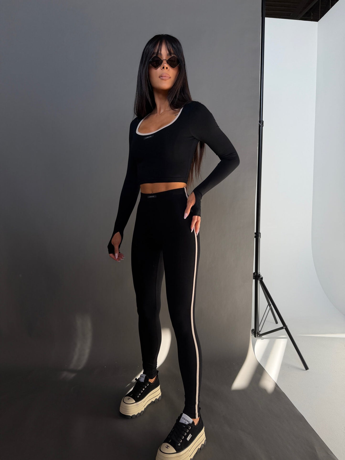 Komplet The Spot czarny