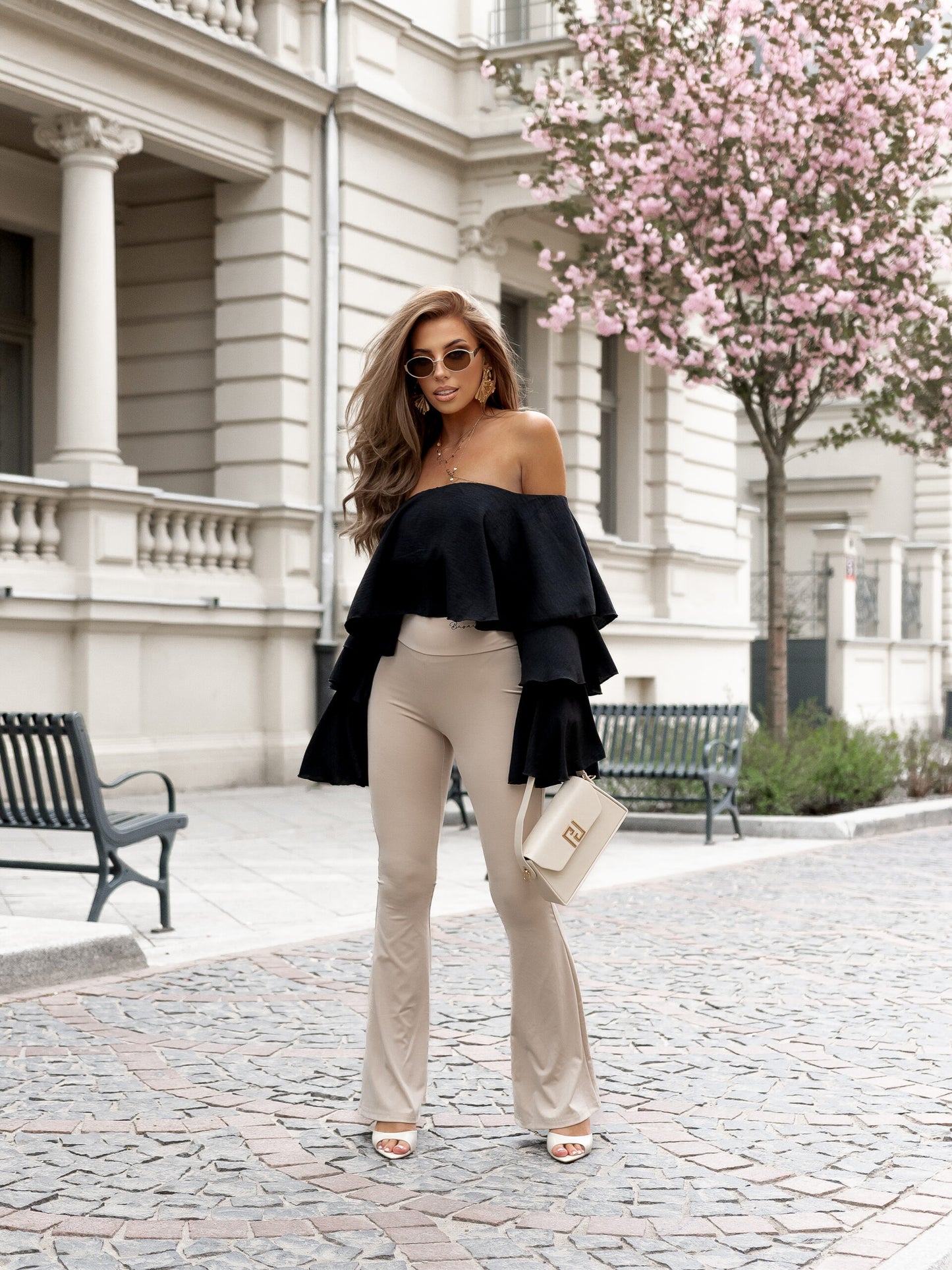 Hiszpanka Ruffles czarna