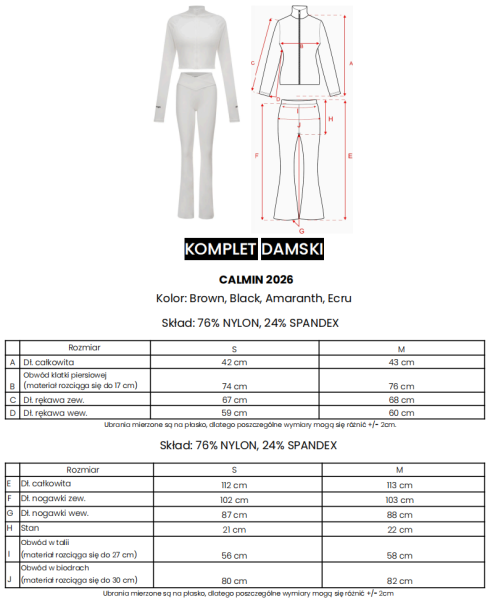 Komplet Calmin Olavoga czekolada