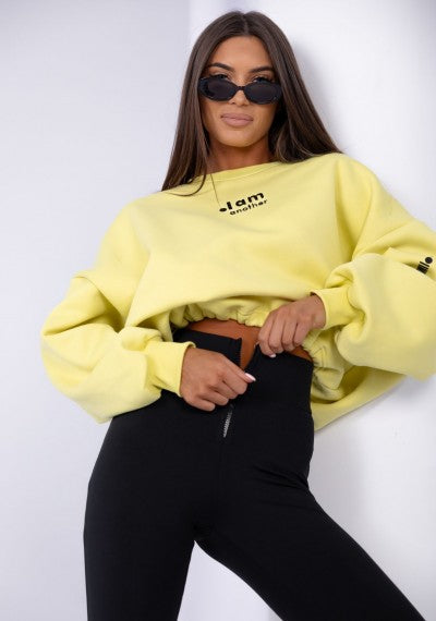 Komplet I Am cytryna