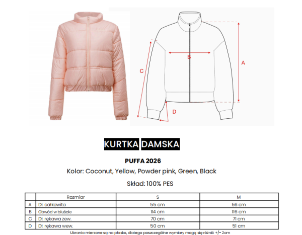 Kurtka Bomberka Puffa Olavoga zielona