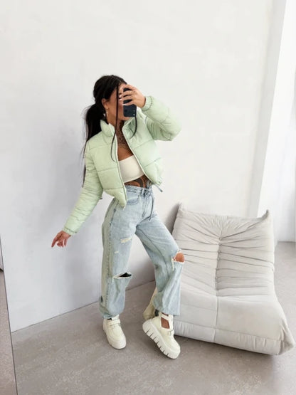 Kurtka Bomberka Puffa Olavoga zielona