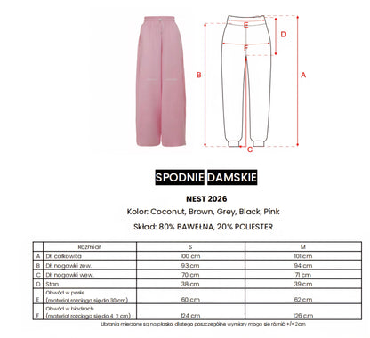 Spodnie Nest Olavoga czarne