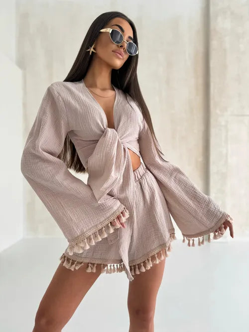 Komplet Boho beż