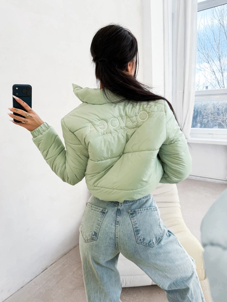 Kurtka Bomberka Puffa Olavoga zielona